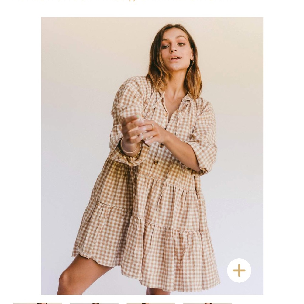 the Lullaby club avalon gingham dress